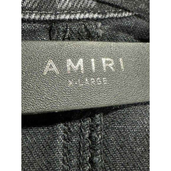 EUC Amiri Crystal Snake Denim Jacket - Picture 11 of 14